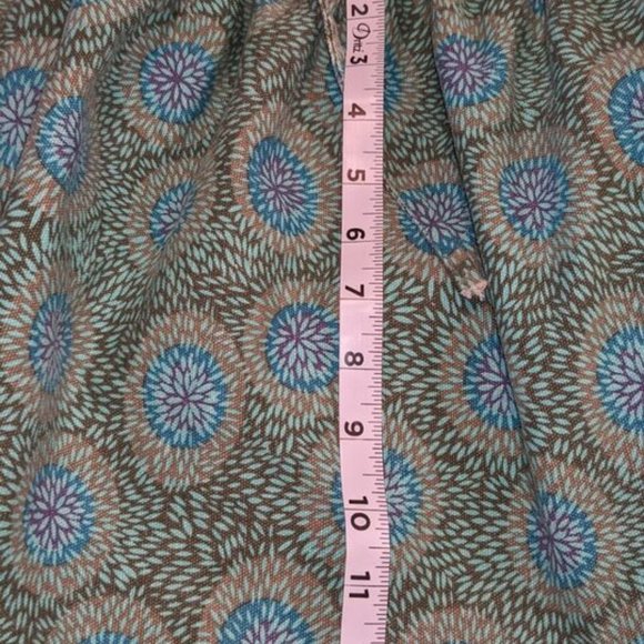 Charming Charlie Turquoise Green Hobo Bag - Tote - with Wooden Bead Handles - Picture 5 of 6